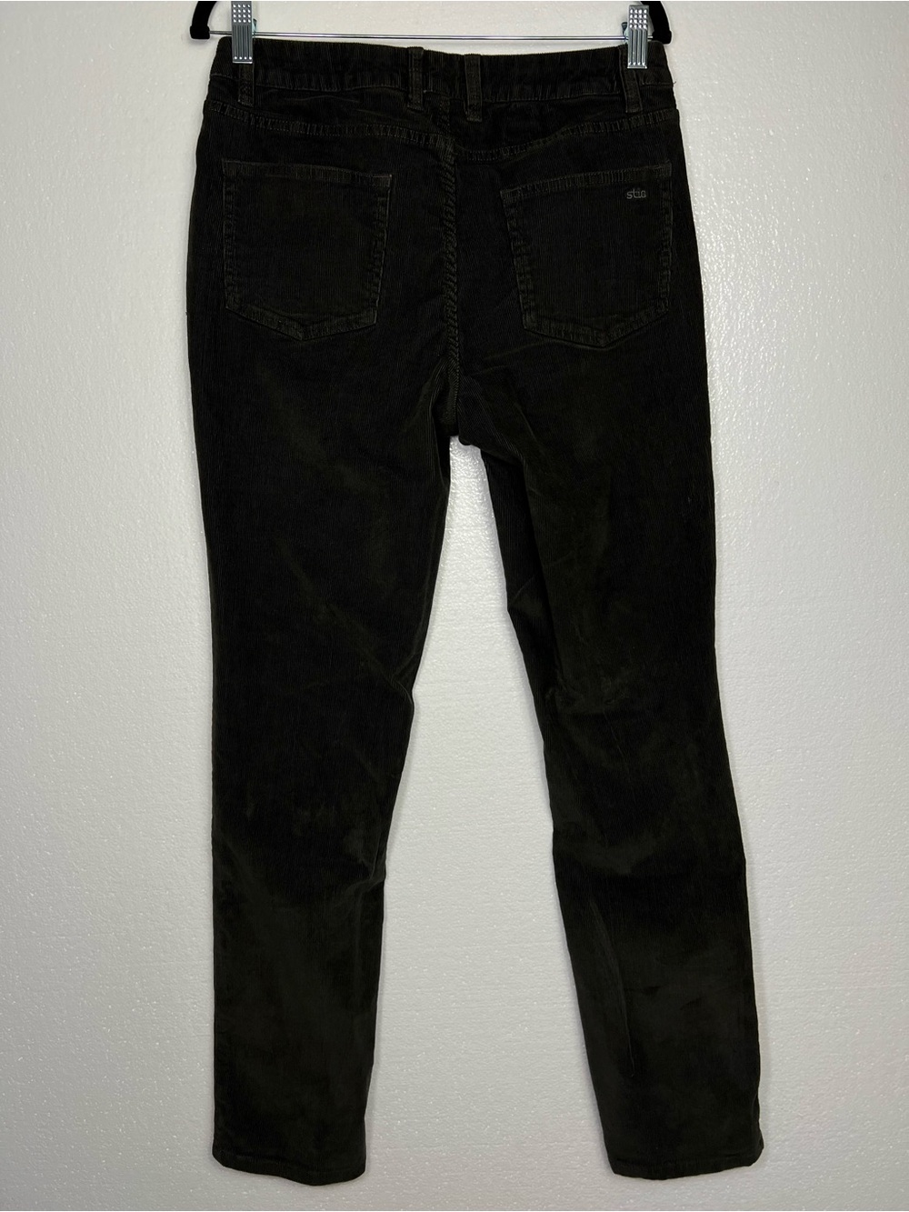 Stio dark olive green corduroy pants size 8 - Picture 6 of 7